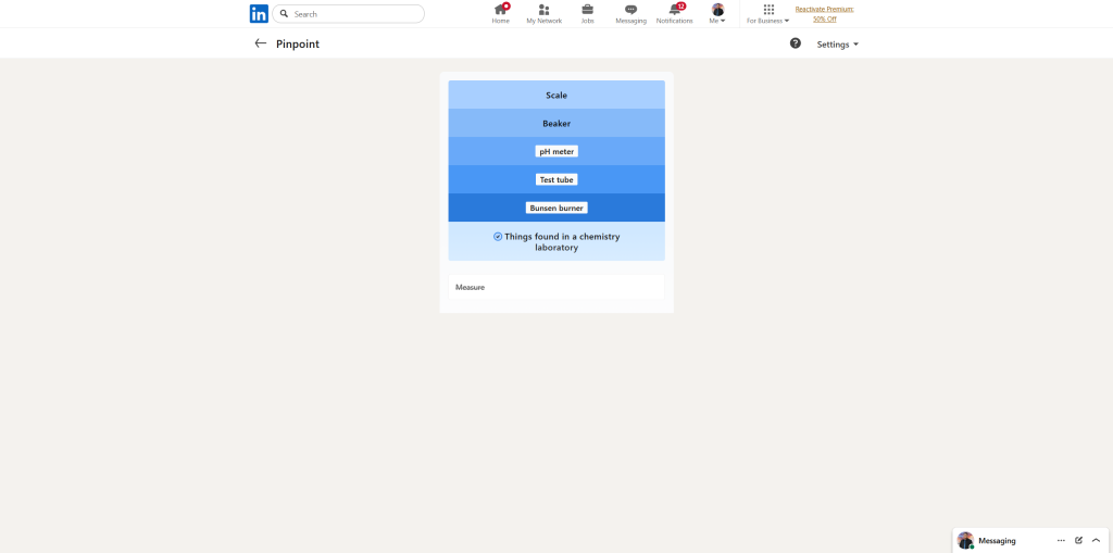 A screenshot of the daily LinkedIn Games.