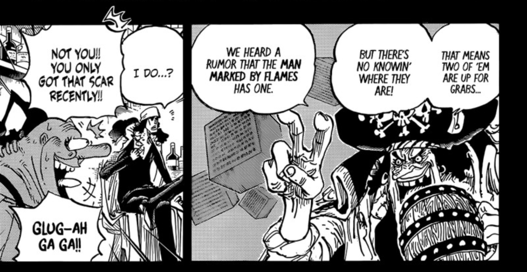 a still from the one piece manga series chapter 1081