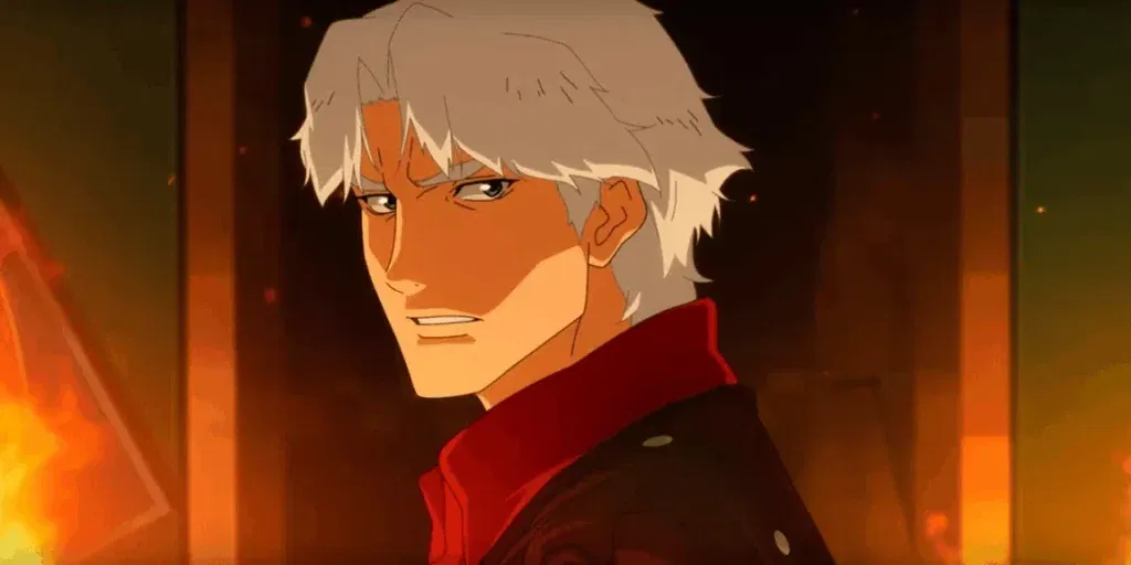 Dante in a still from Devil May Cry