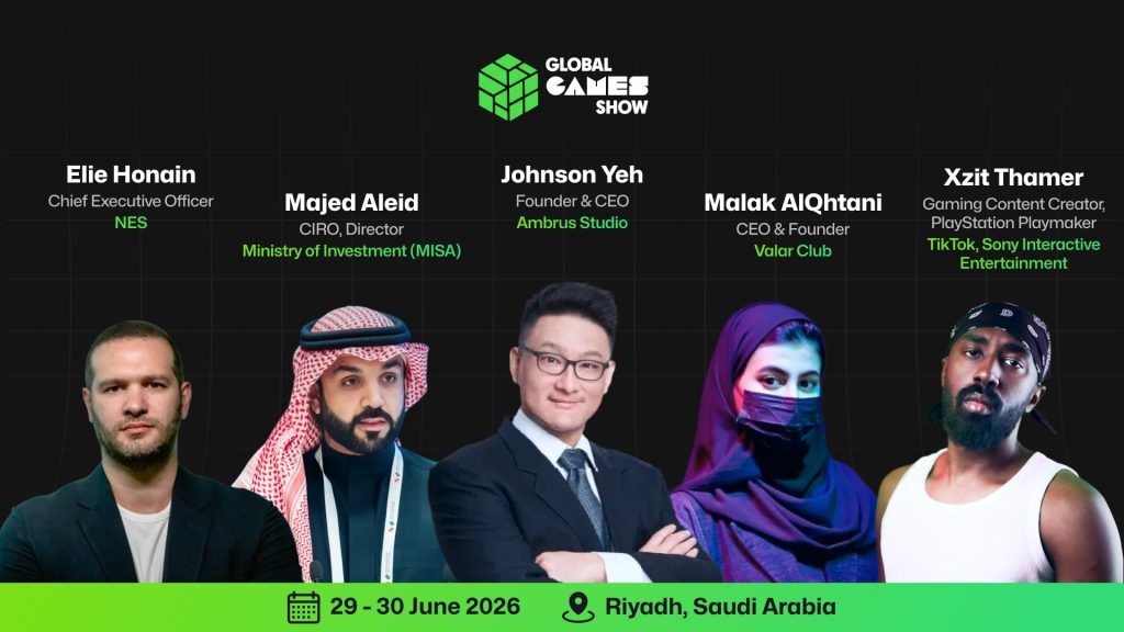 Promotional for Global Games Show 2026