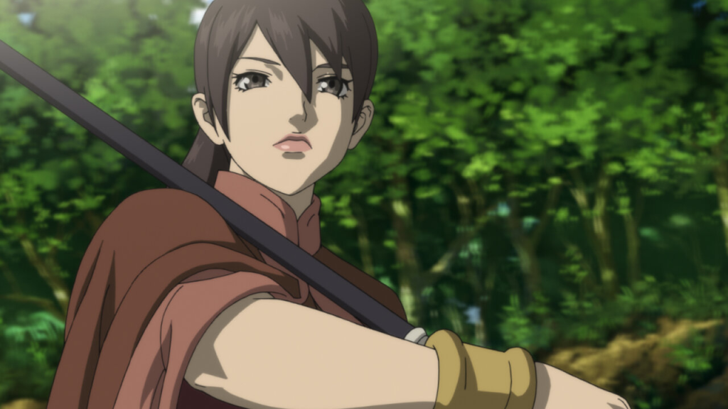 Balsa is a skilled female warrior and spear-wielder who works as a bodyguard.