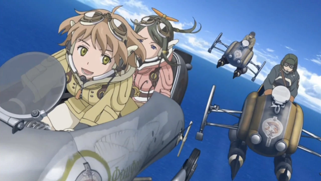 Fam Fan Fan and Giselle Collette from Last Exile.