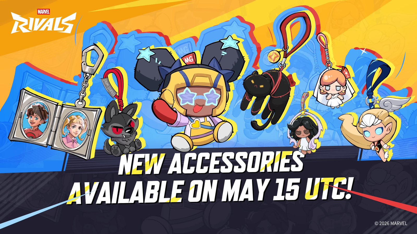 A showcase of all the new hero accessories coming to Marvel Rivals in Season 8. 