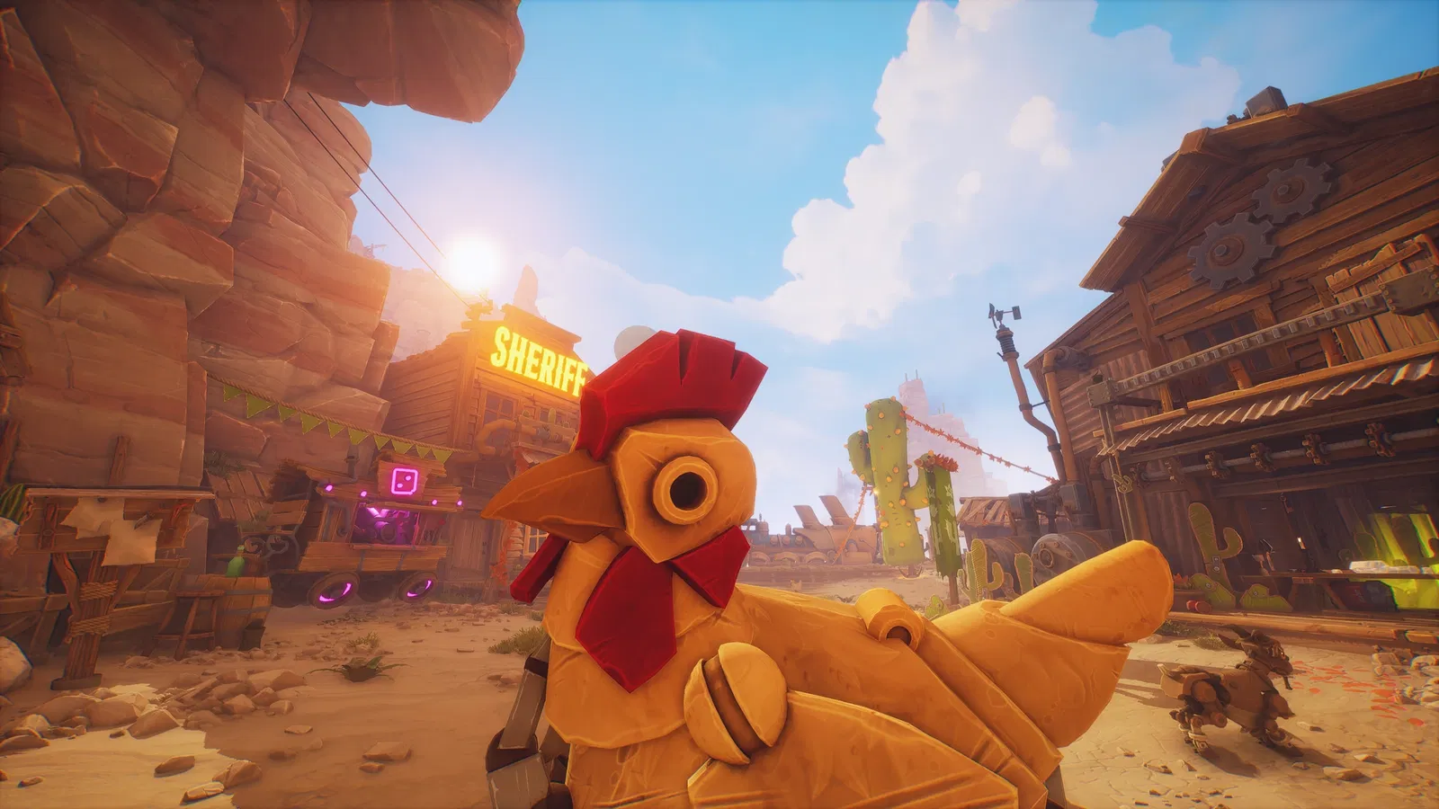 Screengrab from Far Far West 