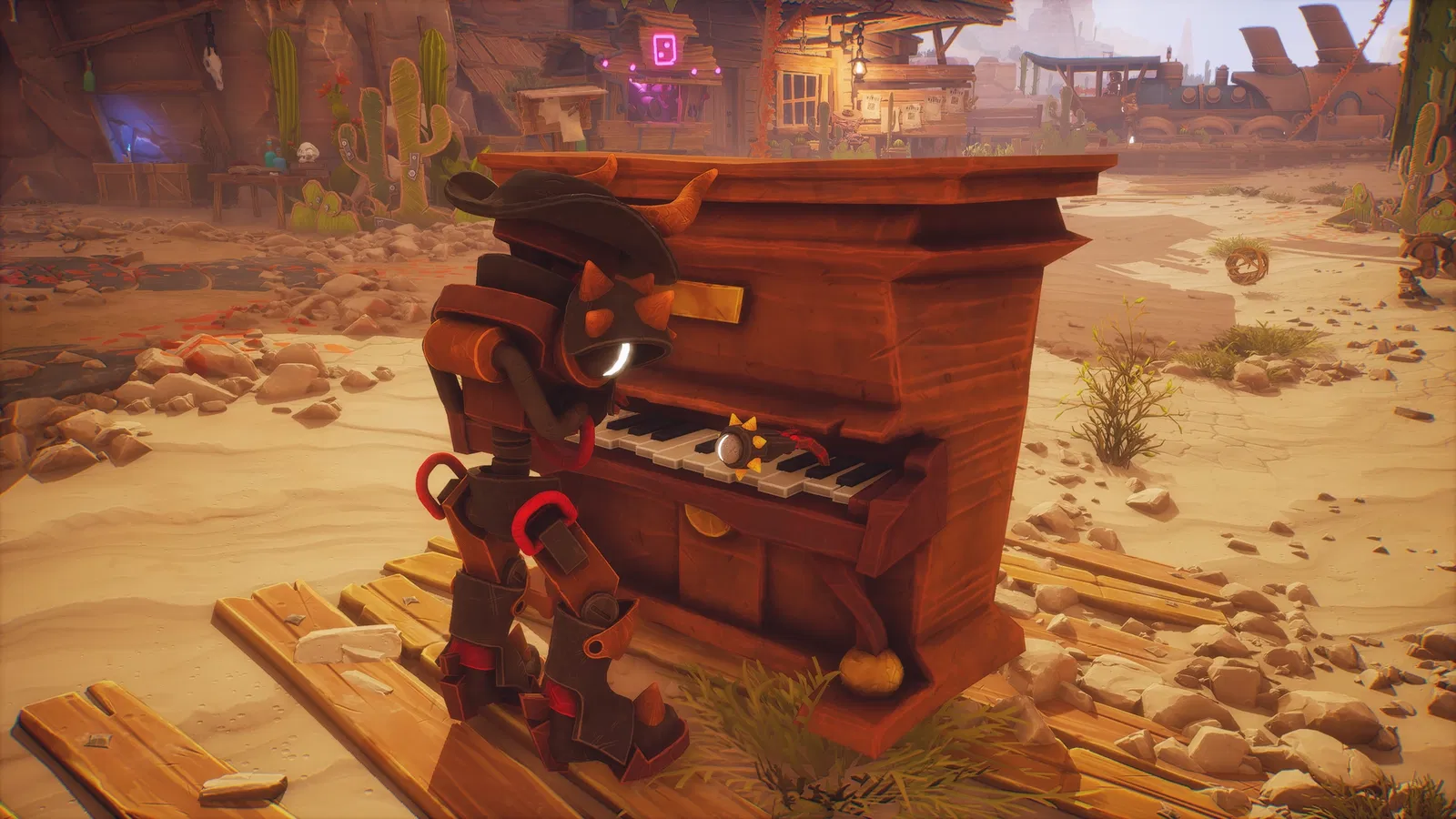 Screengrab from Far Far West 