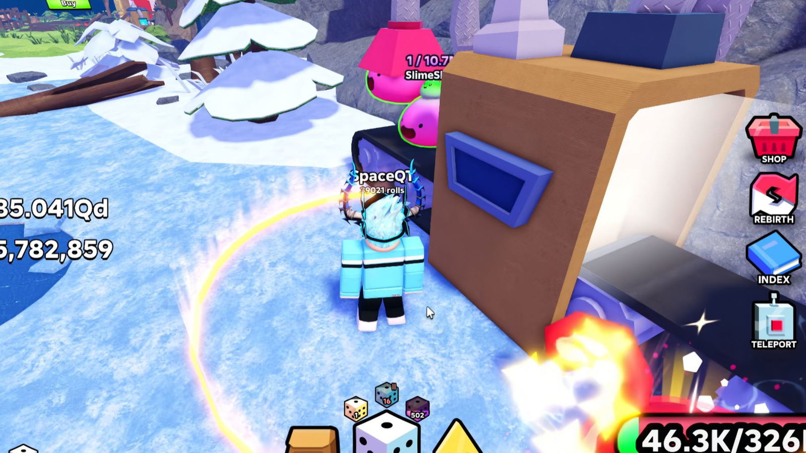 Crafting Machine in Slime RNG