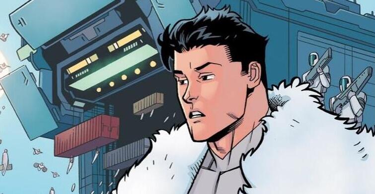 Emperor Mark, leaving Earth in Invincible