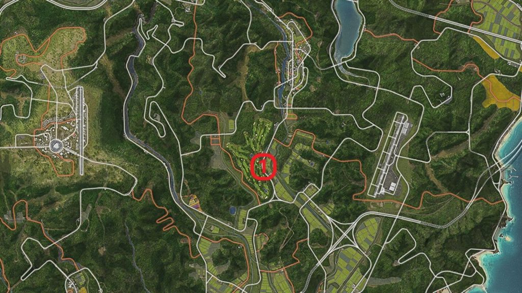 location of 1969 Dodge Charger R/T in Forza Horizon 6