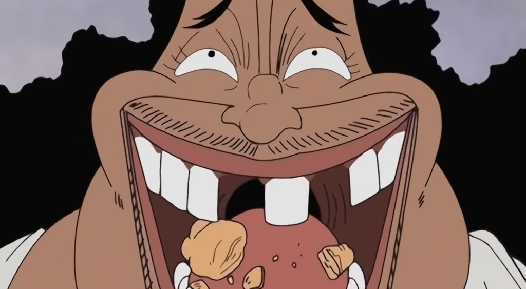 a still from the one piece anime series