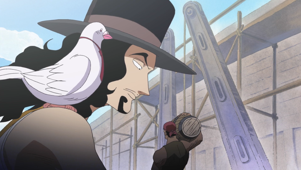 a still from the one piece anime