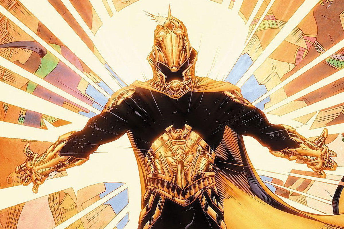 Doctor Fate uses his powers