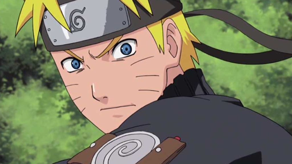 naruto’s eyes were changed from red to blue