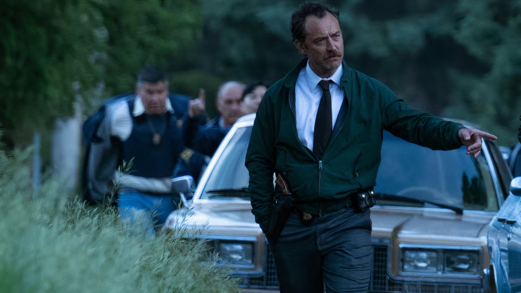 jude law in a still from the order 