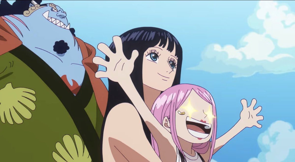 Nico Robin and Jewelry Bonney from One Piece. 