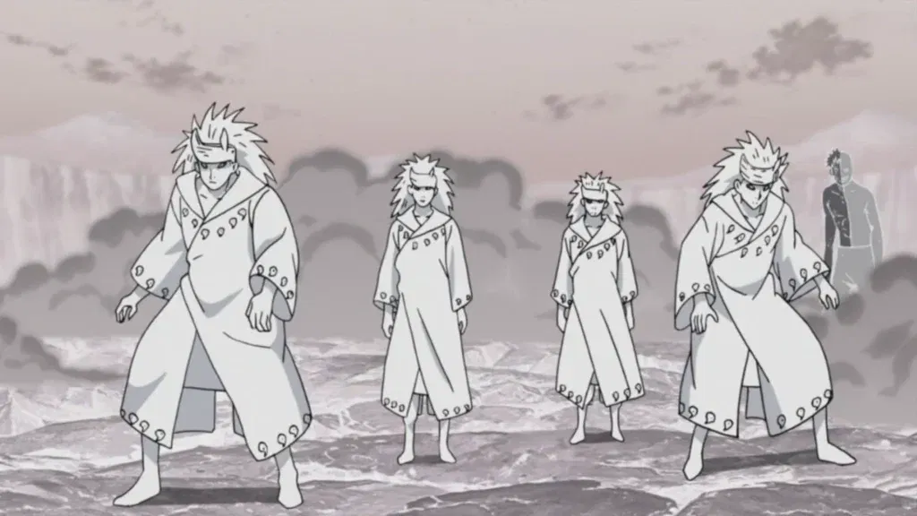 a still from the naruto anime series