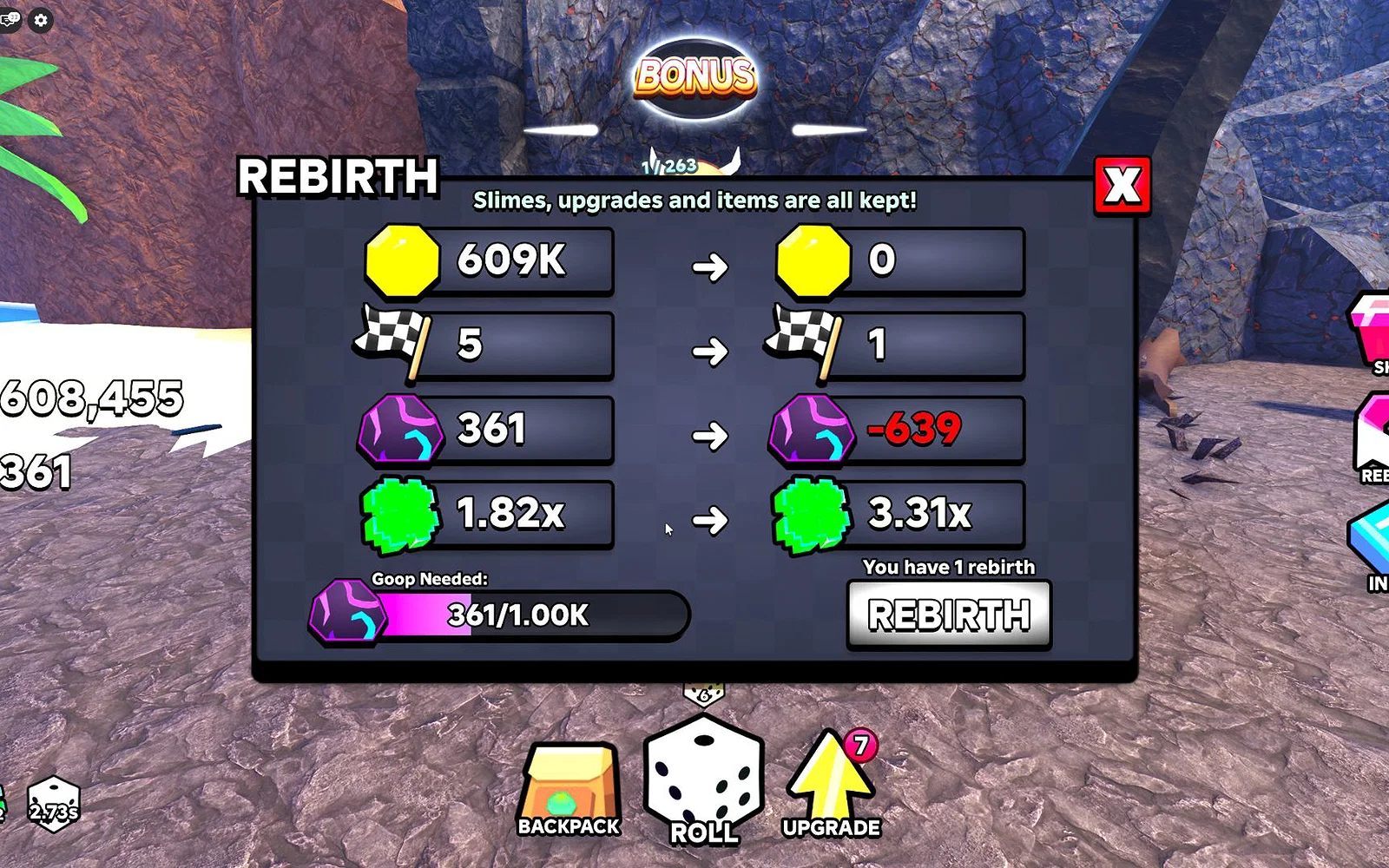 Slime Rng Map. List Slime RNG Rebirth List (All Requirements & Rewards)