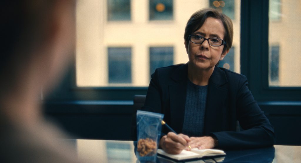 Dolly de Leon in "Maximum Pleasure Guaranteed," premiering May 20, 2026 on Apple TV.