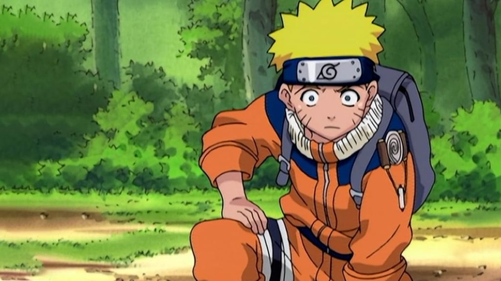 a still from the naruto anime series