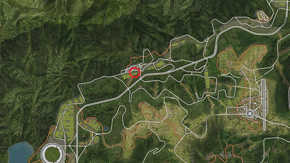 Location of Wakana Yamazaki Mural in Forza Horizon 6 