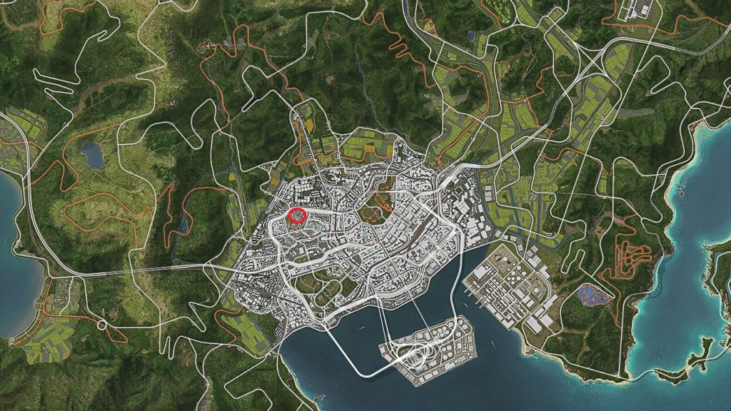 Location of Lady Aiko Mural in Forza Horizon 6 