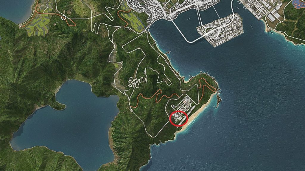 Location of Kazuhisa Uragami Mural in Forza Horizon 6 