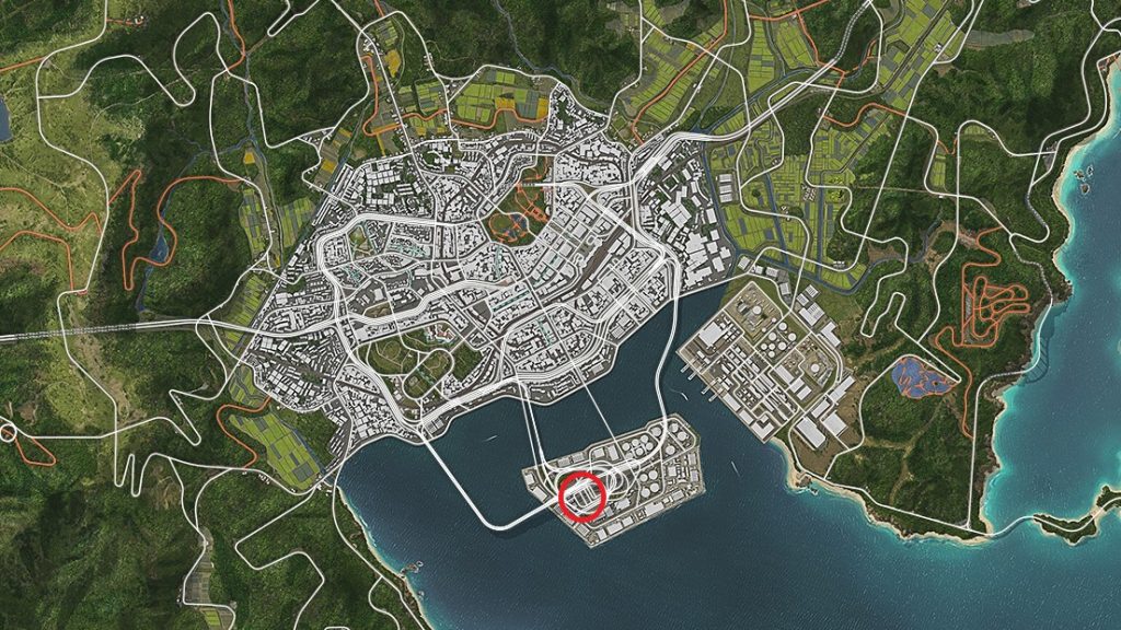 Location of Daikoku Monument in Forza Horizon 6 