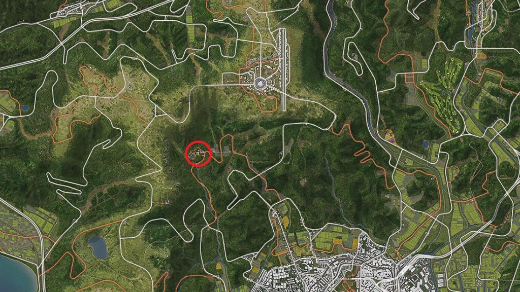 Location of Kinkaku-ji in Forza Horizon 6 