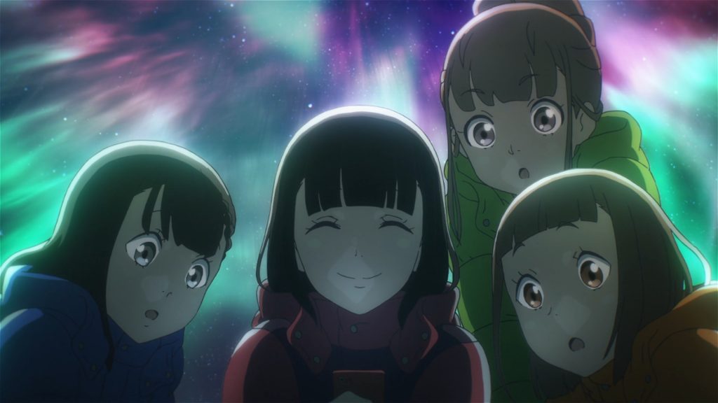 the group of girls arrived at antartica