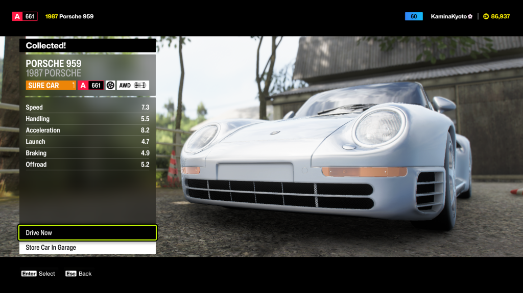 Screengrab from Forza Horizon 6