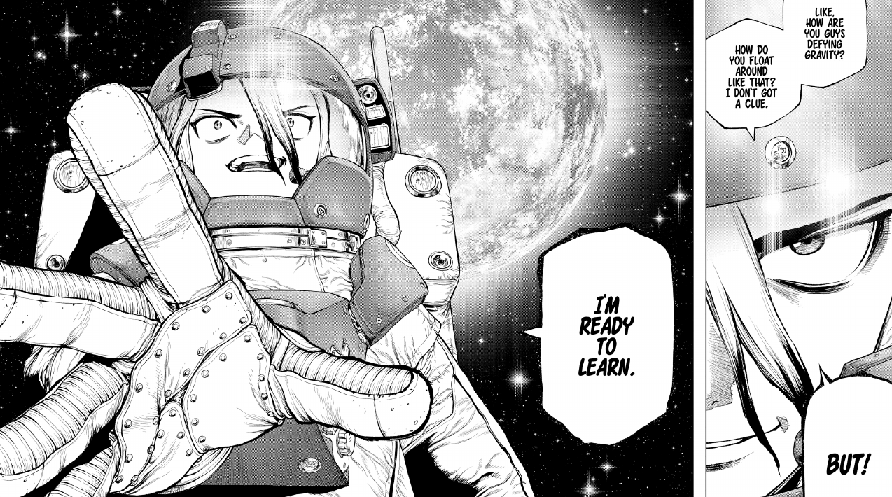 senku saying he wants to learn