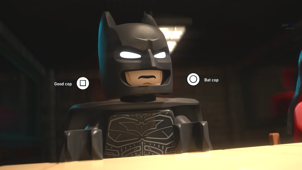 All Joker Interrogation Choices in LEGO Batman: Legacy of the Dark Knight 32 An in-game screenshot from LEGO Batman: Legacy of the Dark Knight.