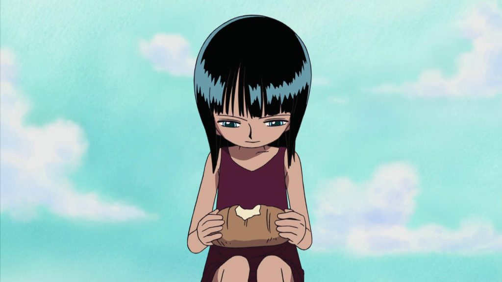 a still from the one piece anime series