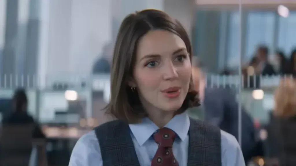 Ella Hunt in a still from Not Suitable for Work