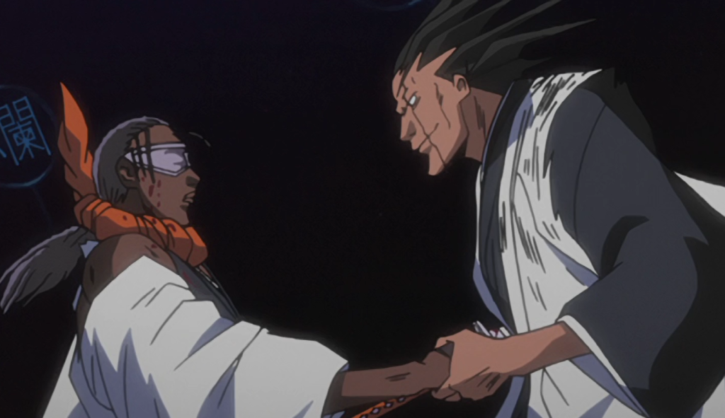 a still from the bleach anime series