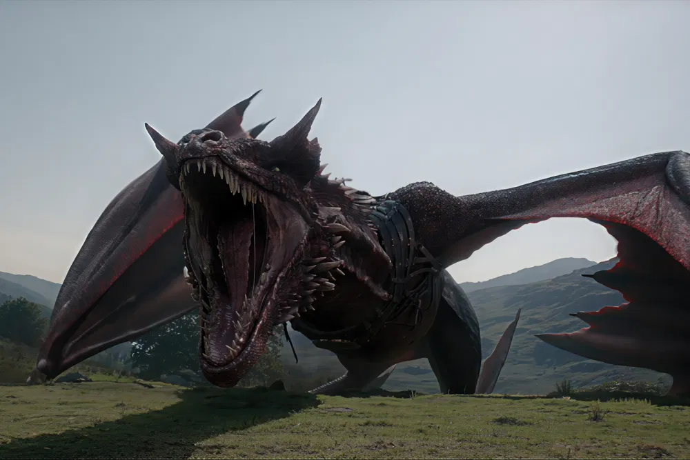 A dragon roars in House of the Dragon