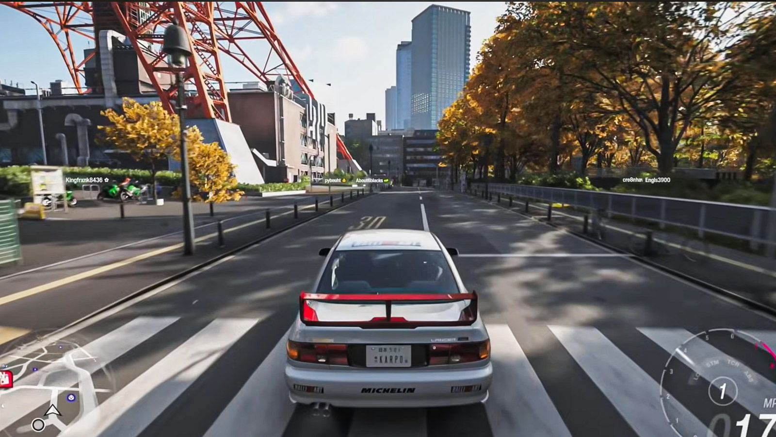 Where is Tokyo Tower in Forza Horizon 6?