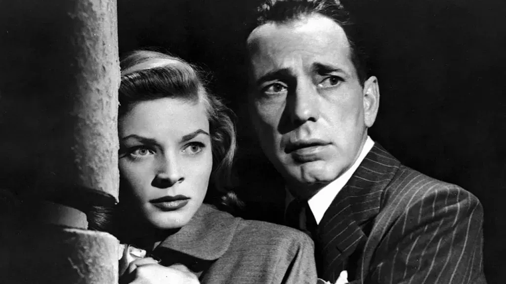 Lauren Bacall and Humphrey Bogart in Dark Passage