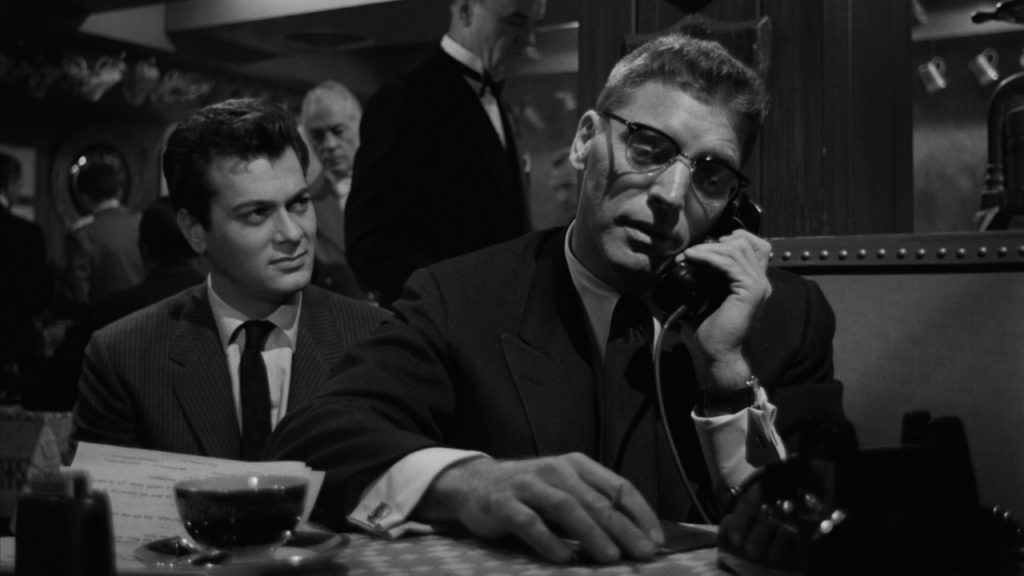 Tony Curtis and Burt Lancaster in Sweet Smell of Success