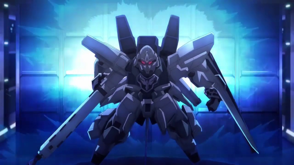 MSN-06S-2 Sinanju Stein from the film Mobile Suit Gundam Narrative.