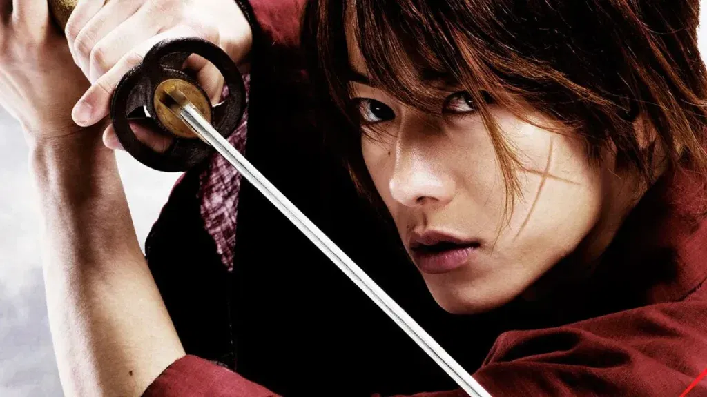 Takeru Satoh weilds a katana