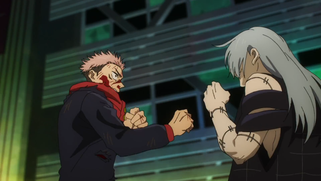 a still from the Jujutsu Kaisen anime