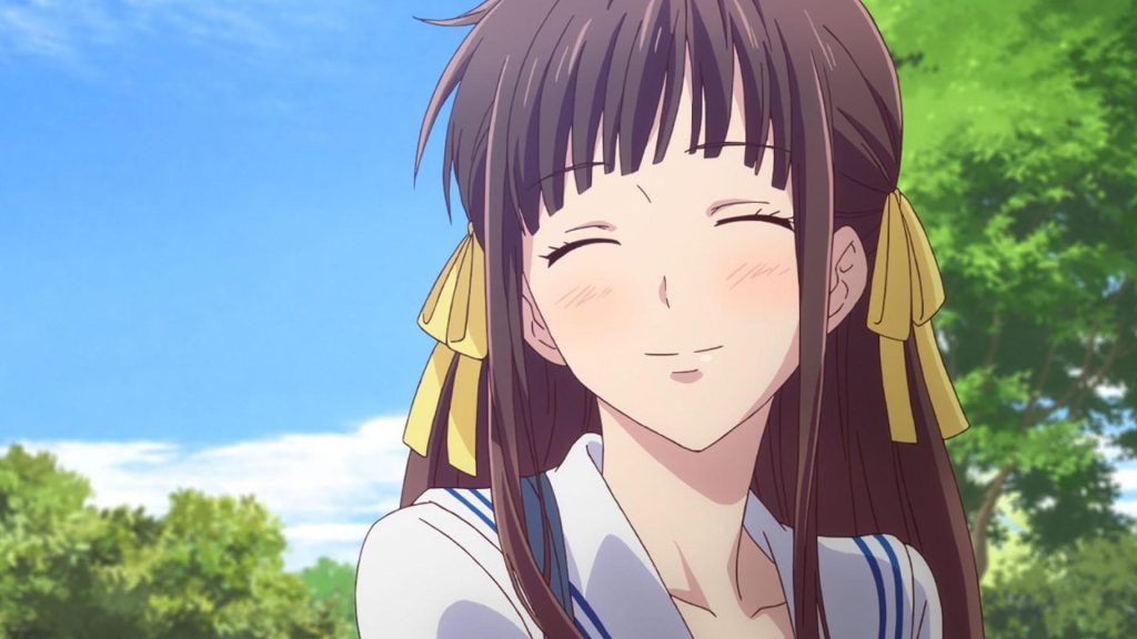 a still from the fruits basket anime series