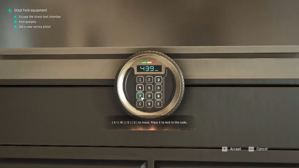 An in-game screenshot from 007 First Light.