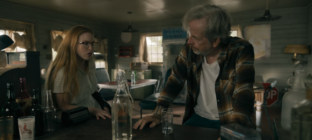 Henry and Sophia sharing a drink in FROM Season 4 Episode 6