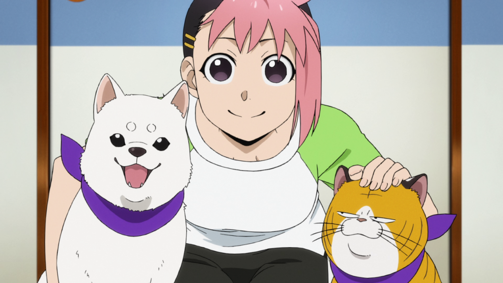 Hana introducing Fore Tiger, Rear Wolf