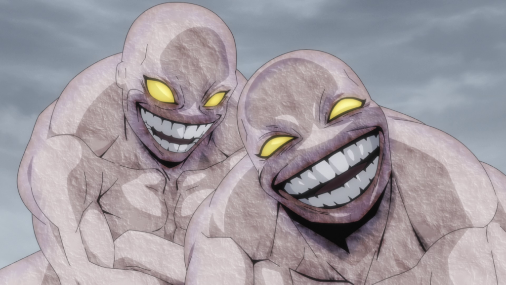 Long Legs and Long Arms in the anime daemons of the shadow realm