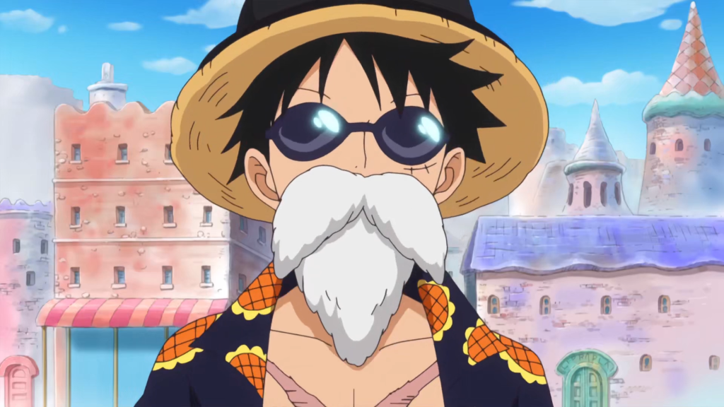 a still from the one piece anime series