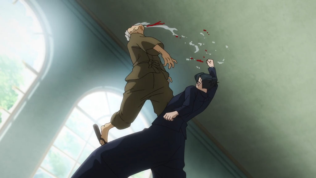 a still from the jujutsu kaisen anime series