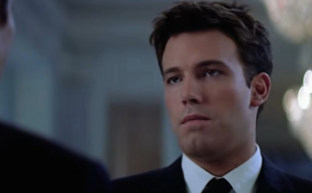 Ben Affleck in a still from The Sum of All Fears