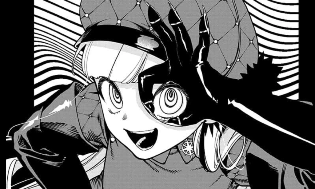 This is a panel featuring the character Shirabedonna from the manga series Ichi the Witch